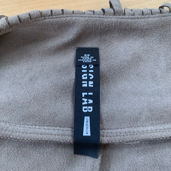 Lord and Taylor “Design Lab” Fringe Jacket - Picture 3 of 4